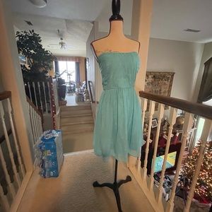 Blue homecoming dress